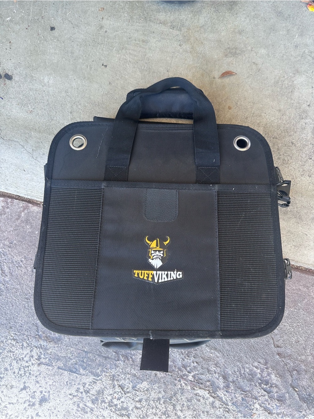 Tuff Viking Black Tactical Tool/Accessory Bag - Men's Carry Case